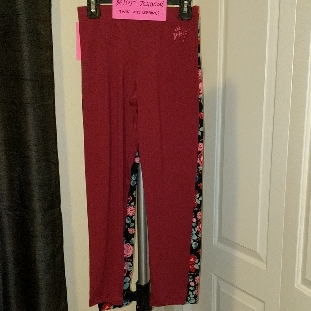⬇️💲New Betsy Johnson girls leggings - Picture 4 of 4